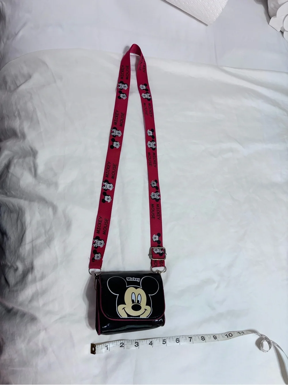 Disney Mickey Mouse 3 Piece Backpack Crossbody Blanket Bundle